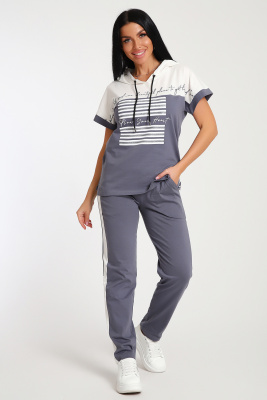 Костюм 65078 серый